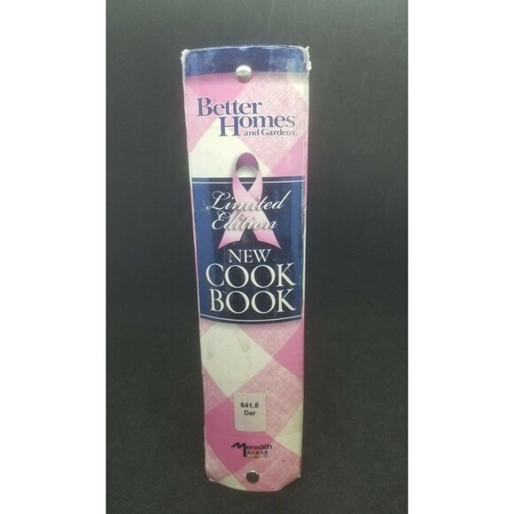 BHG New Cook Book Limited Edition by Better Homes and Gardens Ring Bound Pink - Picture 2 of 9